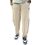 RV Royal Track Pant Mens, Drawstring Closure, Zip Side Pockets Full Patti Design Track-Pant (in, Alpha, M, Fawn)