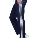 HOLD Men's Casual Track Pants | Sports for Men Stylish Treck Pant | Regular Fit Trouser| Sweatpants | (Sports | Gym | Yoga)|L02-NAVY Blue-M|