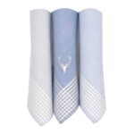 Allen Solly Men's Cotton Pastel Multicolour Handkerchief- Pack of 3